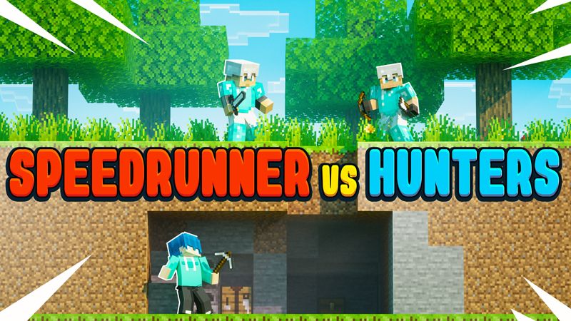 Speedrunner Vs Hunters By Chunklabs Minecraft Marketplace Map Minecraft Marketplace
