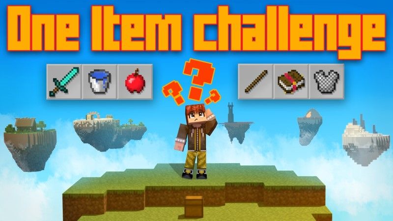 One Item Challenge on the Minecraft Marketplace by Lifeboat One Item Challenge on the Minecraft Marketplace by Lifeboat