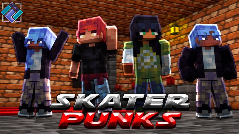 Skater Punks on the Minecraft Marketplace by PixelOneUp Skater Punks on the Minecraft Marketplace by PixelOneUp