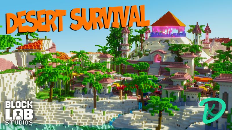 Desert Survival on the Minecraft Marketplace by BLOCKLAB Studios Desert Survival on the Minecraft Marketplace by BLOCKLAB Studios