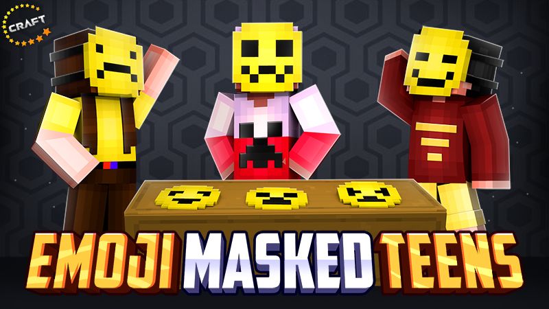 Emoji Masked Teens on the Minecraft Marketplace by The Craft Stars Emoji Masked Teens on the Minecraft Marketplace by The Craft Stars