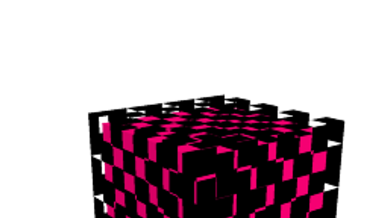 Neon Checkered Head on the Minecraft Marketplace by MelonBP