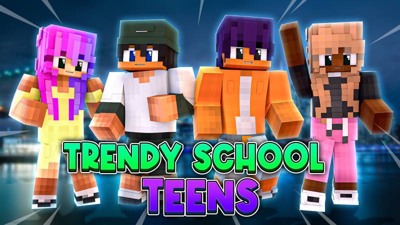 Trendy School Teens on the Minecraft Marketplace by BLOCKLAB Studios Trendy School Teens on the Minecraft Marketplace by BLOCKLAB Studios