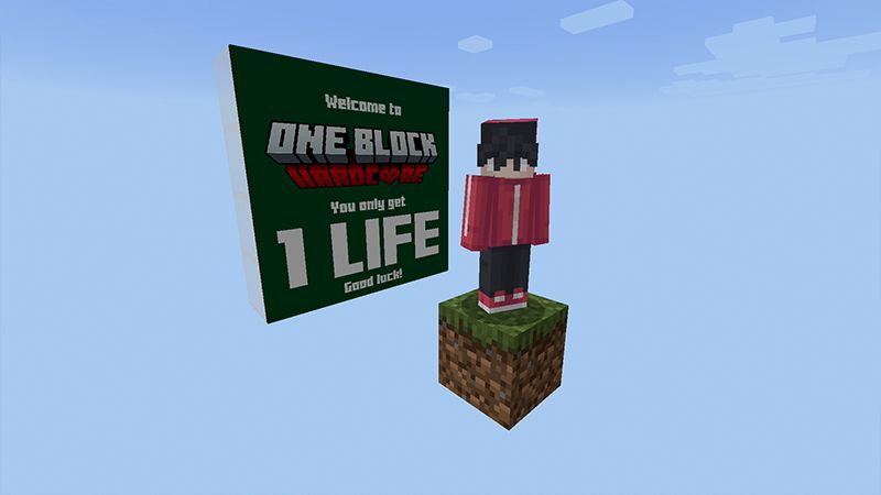 ONE BLOCK HARDCORE! by Pickaxe Studios
