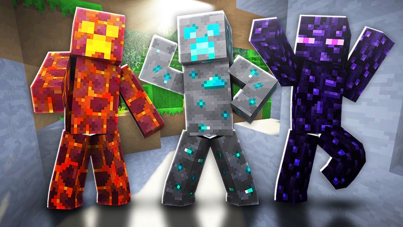 Camo Mobs HD on the Minecraft Marketplace by The Lucky Petals