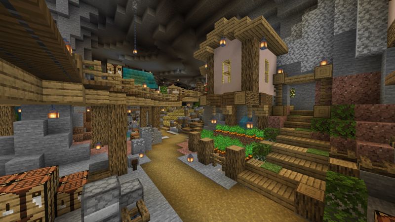 Village In a Cave Village In a Cave by Pixell Studio