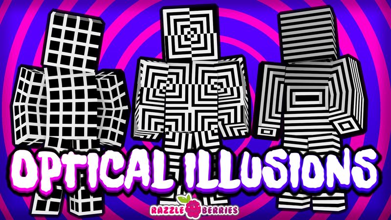 Optical Illusions on the Minecraft Marketplace by Razzleberries
