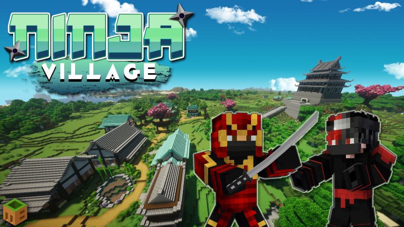 Ninja Village on the Minecraft Marketplace by MobBlocks