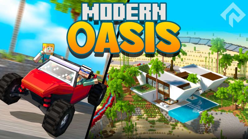 Modern Oasis on the Minecraft Marketplace by RareLoot