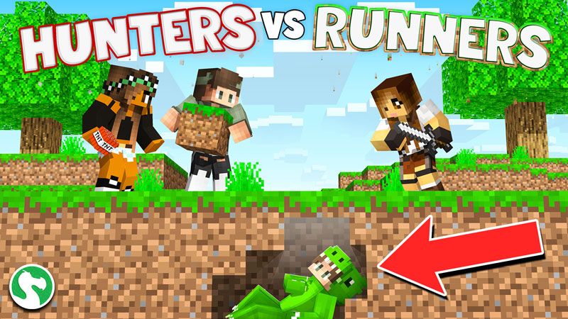 Hunters VS Runners on the Minecraft Marketplace by Dodo Studios Hunters VS Runners on the Minecraft Marketplace by Dodo Studios