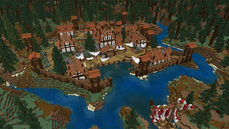 Taiga Village by Mine-North