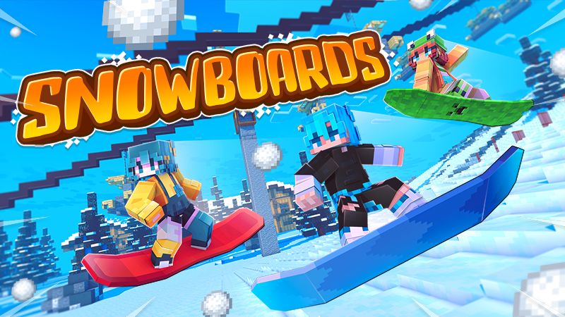 SNOWBOARDS on the Minecraft Marketplace by Kreatik Studios SNOWBOARDS on the Minecraft Marketplace by Kreatik Studios