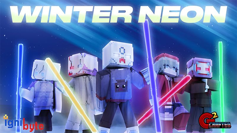 Winter Neon on the Minecraft Marketplace by G2Crafted Winter Neon on the Minecraft Marketplace by G2Crafted