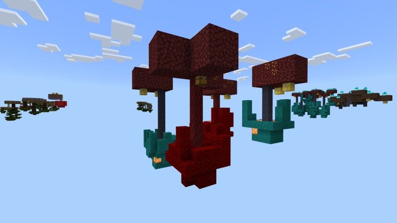 Lucky Skyblock Upside Down by Fall Studios