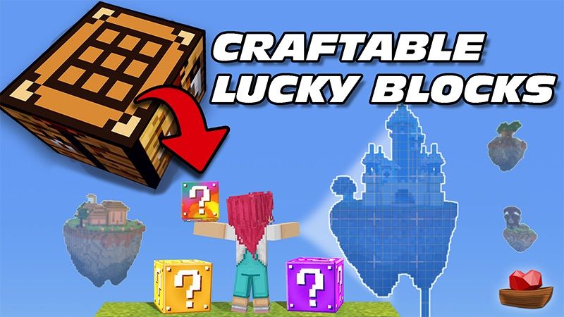 Craftable Lucky Blocks on the Minecraft Marketplace by Lifeboat Craftable Lucky Blocks on the Minecraft Marketplace by Lifeboat