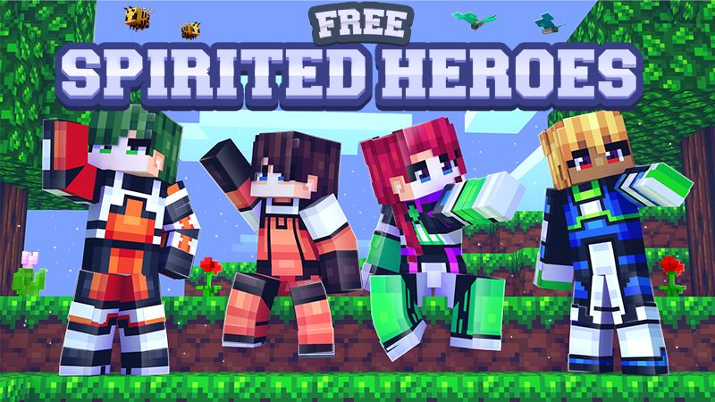Free Spirited Heroes on the Minecraft Marketplace by Dark Lab Creations Free Spirited Heroes on the Minecraft Marketplace by Dark Lab Creations