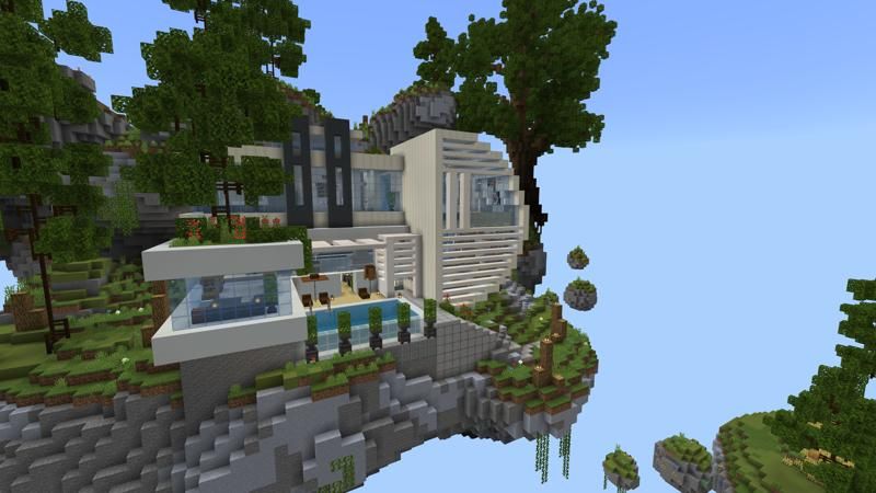 Skyblock Lazy Mansion by Waypoint Studios