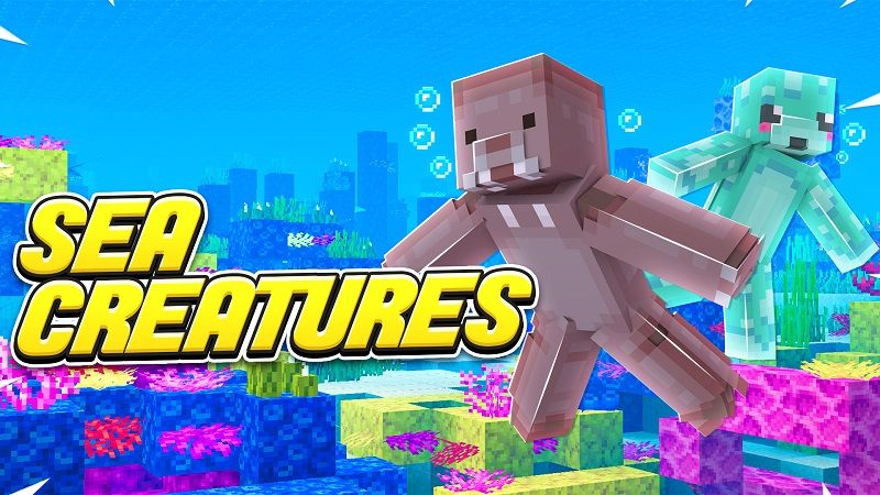Sea Creatures on the Minecraft Marketplace by Vertexcubed Sea Creatures on the Minecraft Marketplace by Vertexcubed