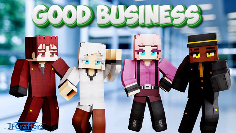 Good Business on the Minecraft Marketplace by JFCrafters Good Business on the Minecraft Marketplace by JFCrafters