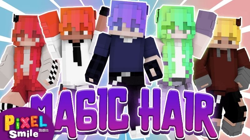 Magic Hair on the Minecraft Marketplace by Pixel Smile Studios Magic Hair on the Minecraft Marketplace by Pixel Smile Studios