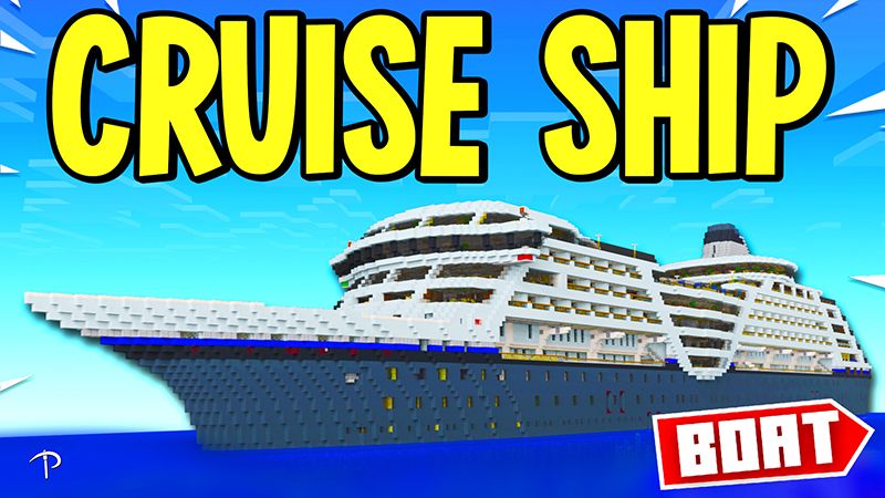 Cruise Ship Boat on the Minecraft Marketplace by Pickaxe Studios Cruise Ship Boat on the Minecraft Marketplace by Pickaxe Studios