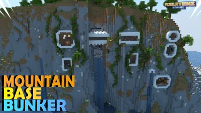 Mountain Base Bunker on the Minecraft Marketplace by Pixelationz Studios