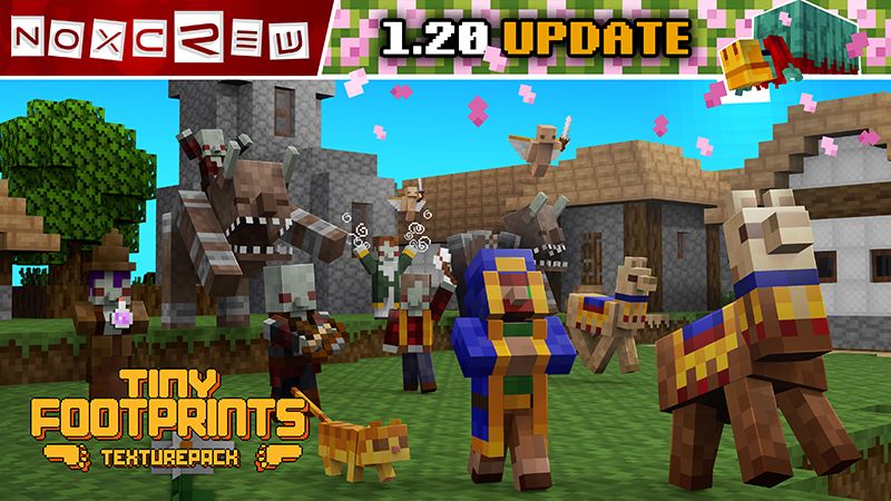 Tiny Footprints Texture Pack on the Minecraft Marketplace by Noxcrew Tiny Footprints Texture Pack on the Minecraft Marketplace by Noxcrew
