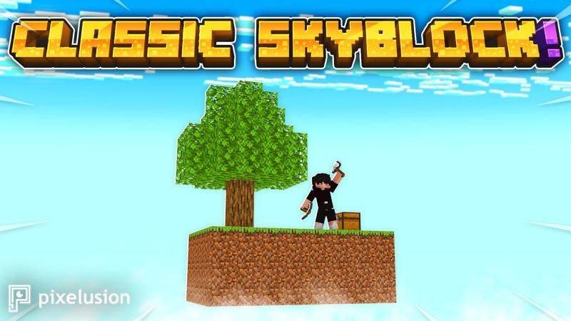 Classic Skyblock on the Minecraft Marketplace by Pixelusion Classic Skyblock on the Minecraft Marketplace by Pixelusion