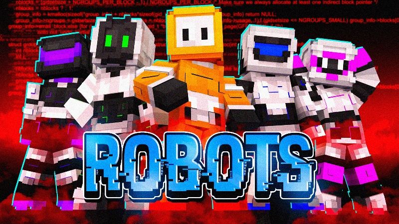 Robots on the Minecraft Marketplace by FireGames