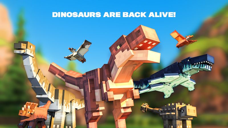 Dinosaurs on the Minecraft Marketplace by Team Vaeron Dinosaurs on the Minecraft Marketplace by Team Vaeron