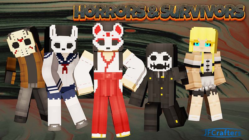 Horrors Survivors on the Minecraft Marketplace by JFCrafters Horrors Survivors on the Minecraft Marketplace by JFCrafters