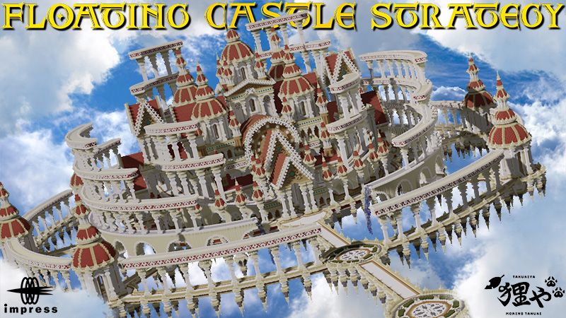 Floating Castle Strategy on the Minecraft Marketplace by Impress Floating Castle Strategy on the Minecraft Marketplace by Impress