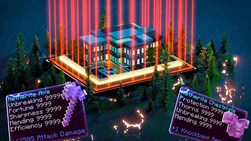 Safest Hacker Mansion on the Minecraft Marketplace by Rainbow Theory Safest Hacker Mansion on the Minecraft Marketplace by Rainbow Theory