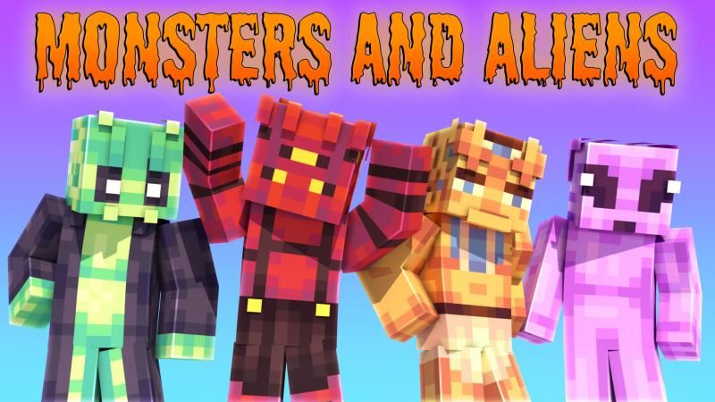 Monsters and Aliens on the Minecraft Marketplace by Podcrash Monsters and Aliens on the Minecraft Marketplace by Podcrash
