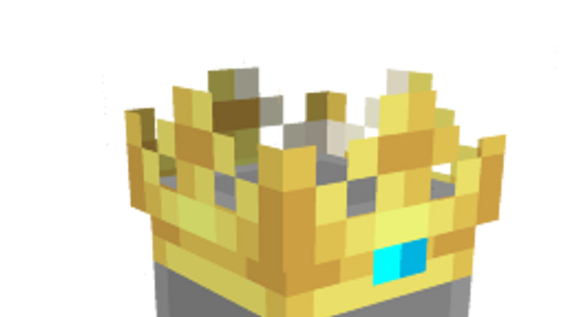 Shiny Crown on the Minecraft Marketplace by JFCrafters