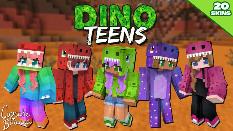 Dino Teens HD Skin Pack