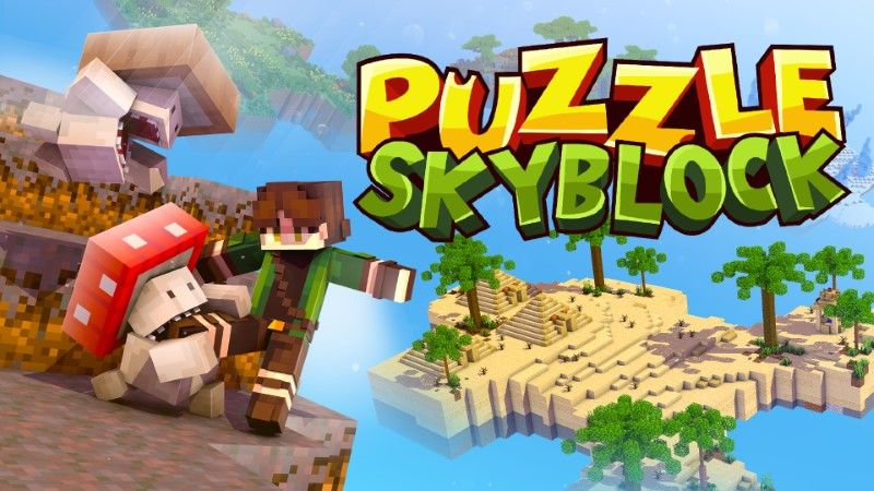 Puzzle Skyblock on the Minecraft Marketplace by DogHouse Puzzle Skyblock on the Minecraft Marketplace by DogHouse
