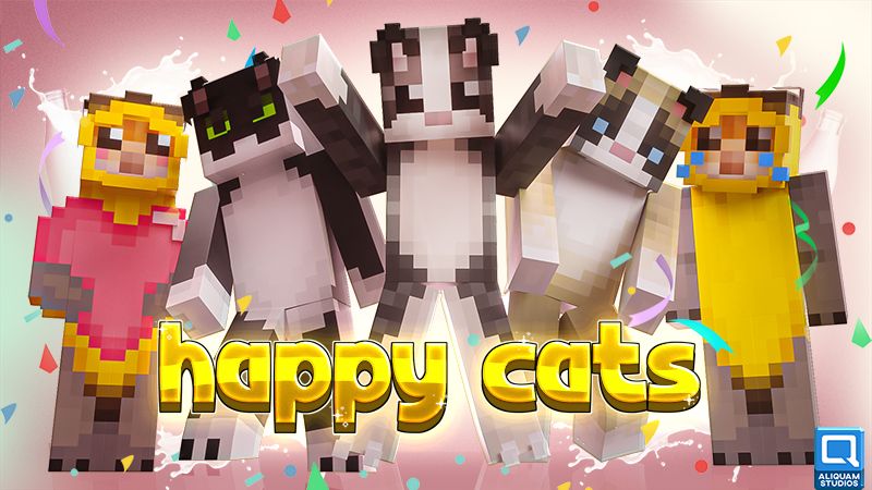 Happy Cats on the Minecraft Marketplace by Aliquam Studios Happy Cats on the Minecraft Marketplace by Aliquam Studios