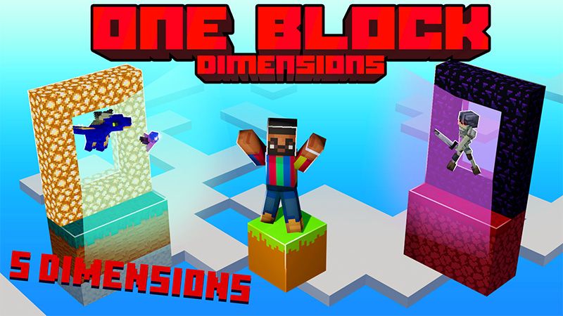 One Block Dimensions on the Minecraft Marketplace by Mine-North