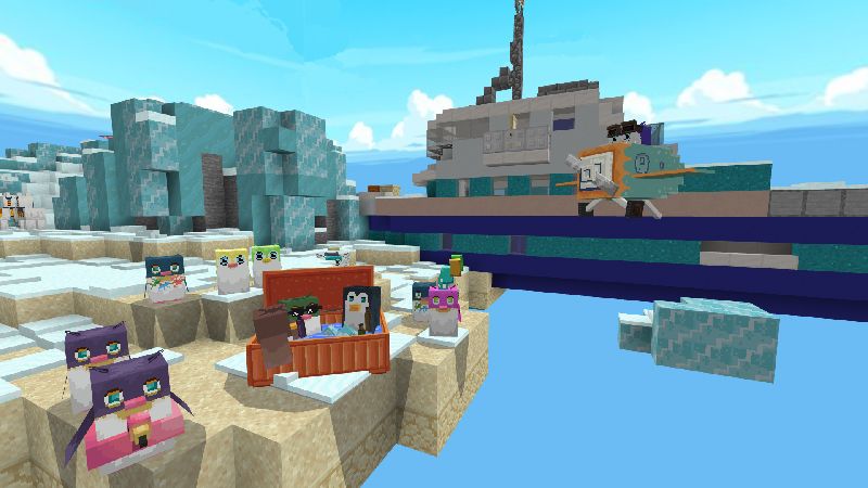 Penguins Skyblock by Mine-North