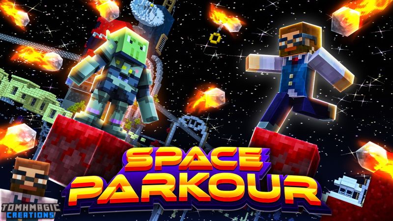Space Parkour on the Minecraft Marketplace by Tomhmagic Creations Space Parkour on the Minecraft Marketplace by Tomhmagic Creations