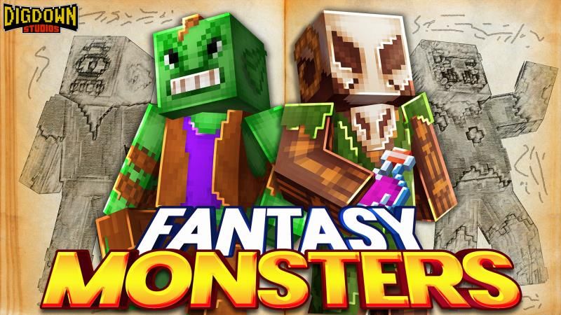 Fantasy Monsters on the Minecraft Marketplace by Dig Down Studios