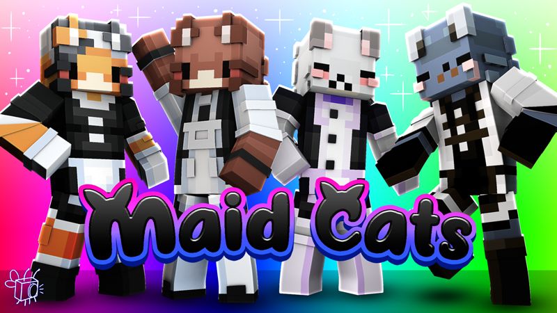 Maid Cats on the Minecraft Marketplace by Blu Shutter Bug