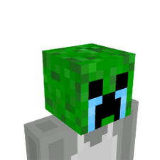 Crying Creeper Face on the Minecraft Marketplace by Rogue Assemblies