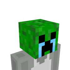 Crying Creeper Face Crying Creeper Face
