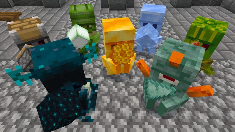 100+ GOLEMS by HorizonBlocks