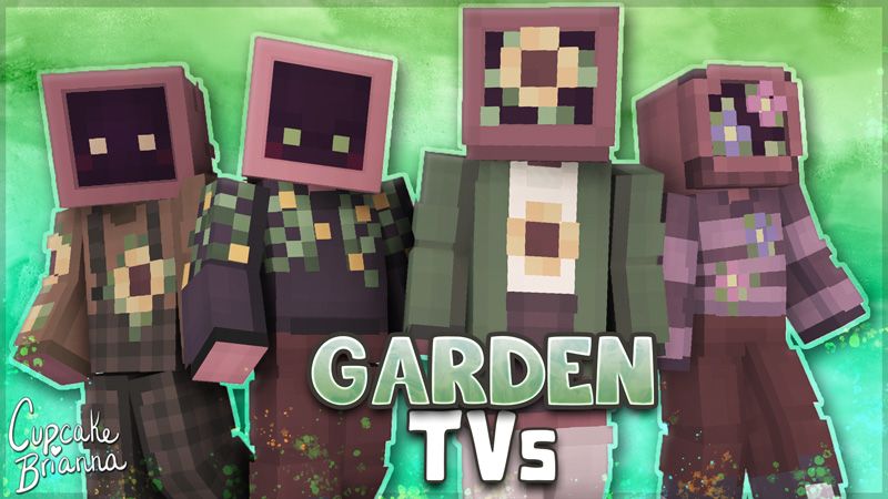 Garden TVs Skin Pack on the Minecraft Marketplace by CupcakeBrianna
