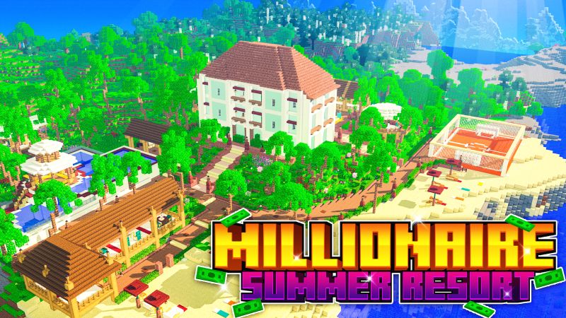 Millionaire Summer Resort on the Minecraft Marketplace by Pixel Smile Studios