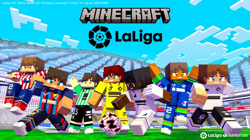 LaLiga Skin Pack on the Minecraft Marketplace by Blockception