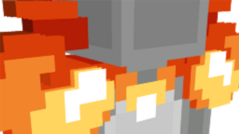 Fire Shoulder on the Minecraft Marketplace by Plank